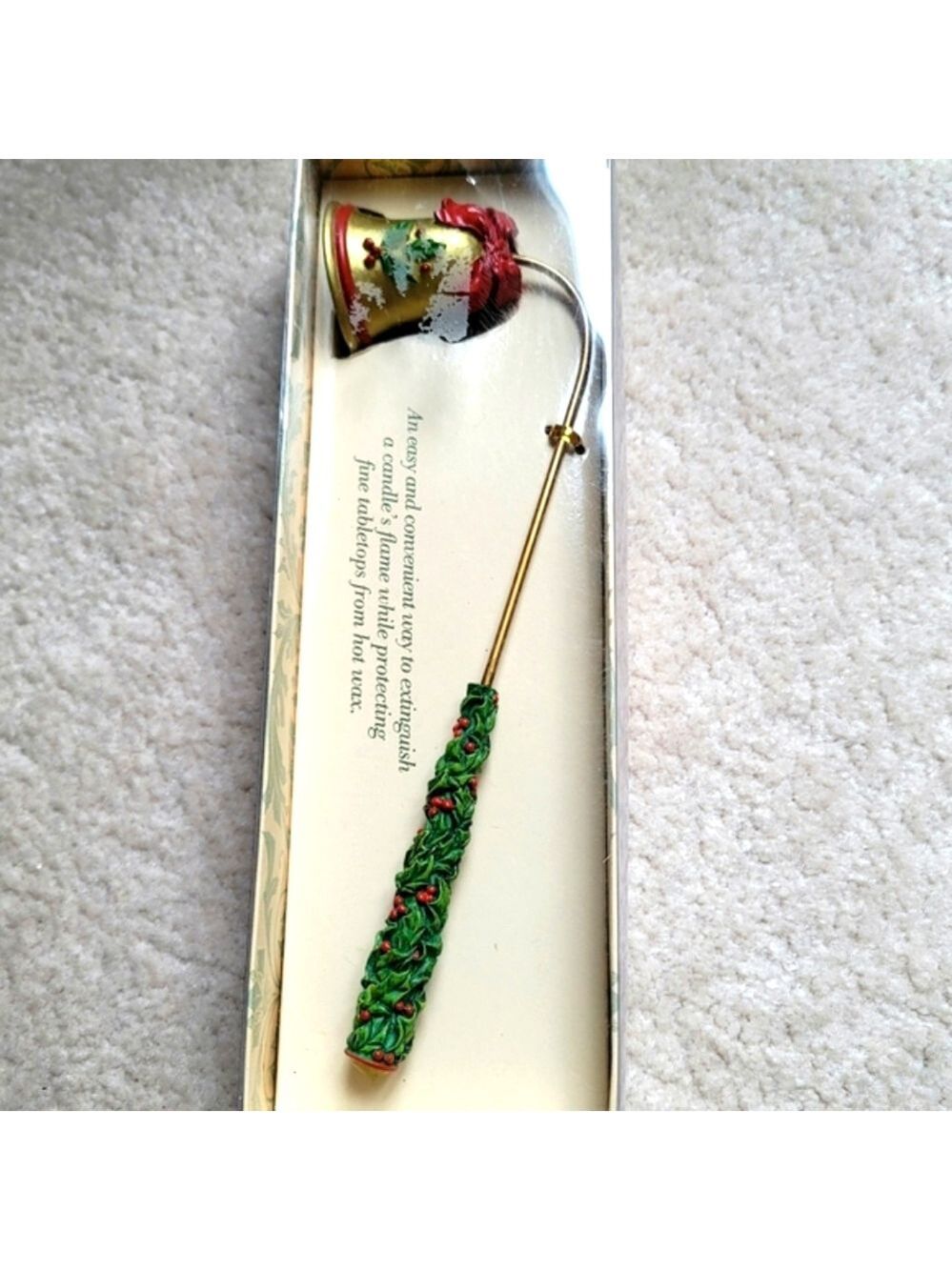 Boston Warehouse Holiday Candle Snuffer